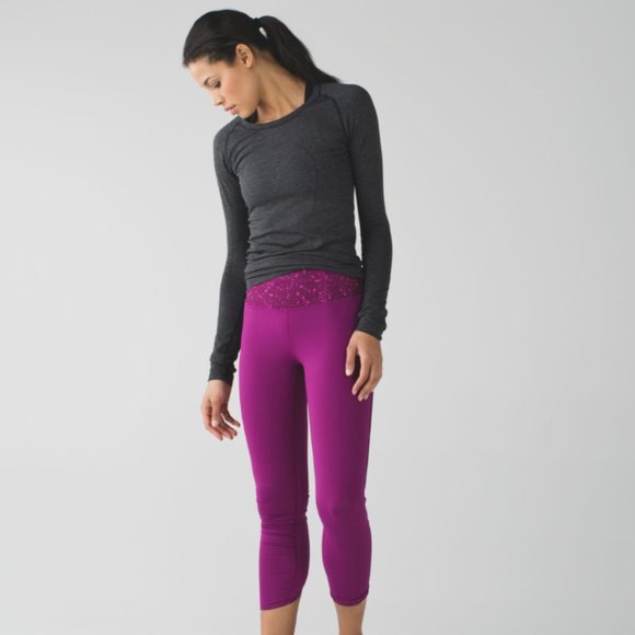 lululemon athletica Pants - Lululemon Real Quick Tight Regal Plum Paradise 10